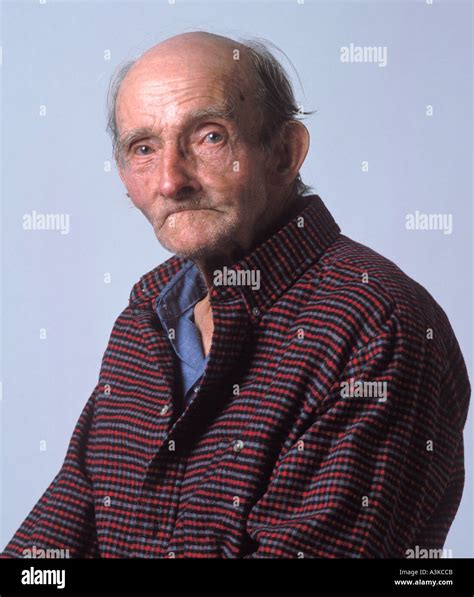 A Very Old Man Stock Photo Alamy