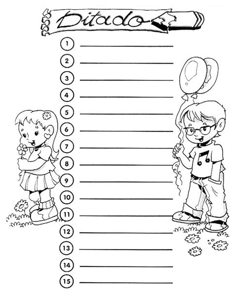 Frases Para Ditado 3 Ano