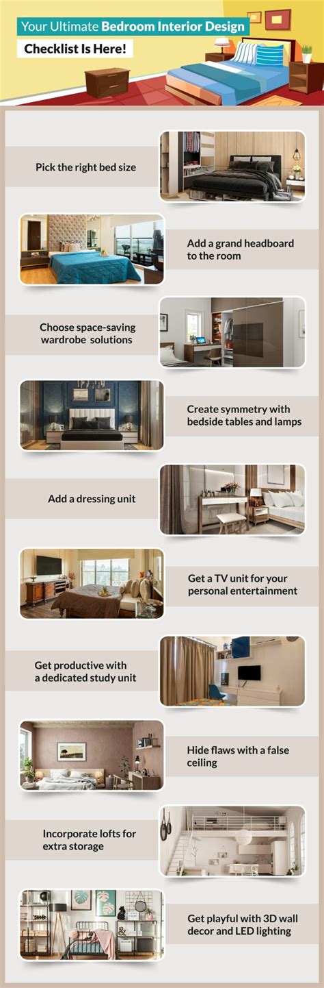 Bedroom Interior Design Checklist Guides Design Cafe