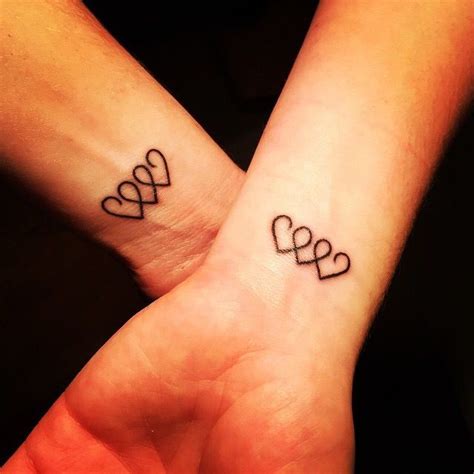Triple Infinity Heart Tattoo Tattoos For Daughters Mom Tattoos