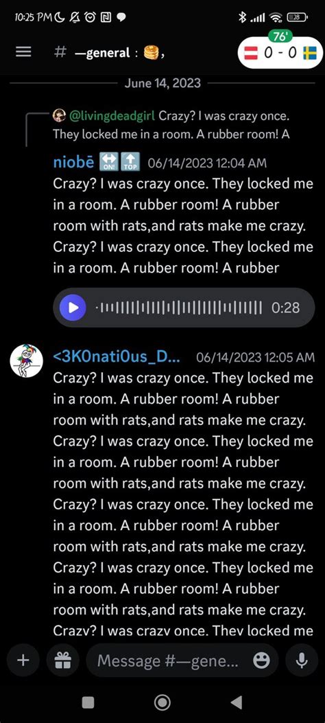 Nr 1 Rain And Matilde Hater On Twitter Crazy I Was Crazy Once They Locked Me In A Room A