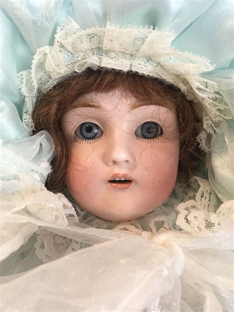 16 Kestner Bisque Shoulderhead Antique Doll Kid Leather Etsy