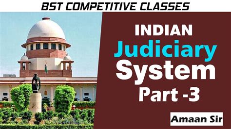Indian Judiciary System Part 3 Judiciary System India For Ssc