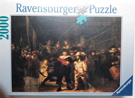2000 Ravensburger The Night Watch Rembrandt Rare Puzzles