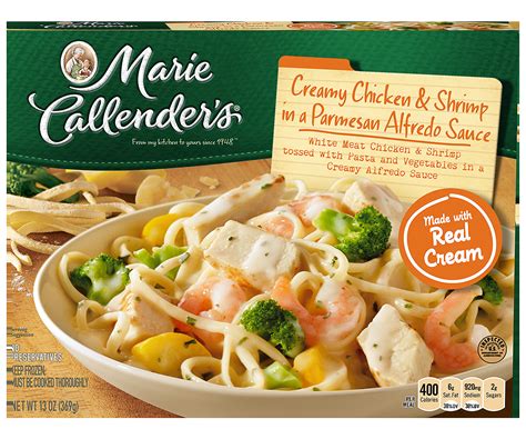 Nutrition facts label for marie callender's chicken pot pie, frozen entree. Marie Callenders Frozen Meals Nutrition - NutritionWalls