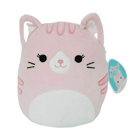 Squishmallows Official Kellytoys Plush 8 Inch Laura The Pink Cat