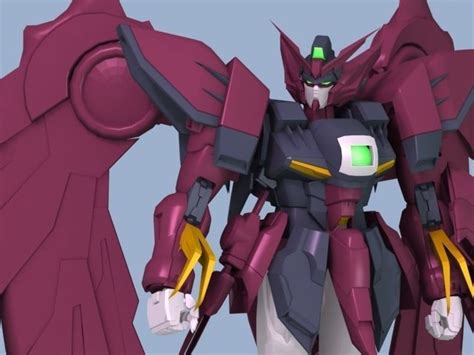 3d Gundam Epyon Cgtrader