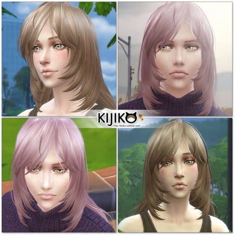 Long Layered Hair For Males At Kijiko Sims 4 Updates