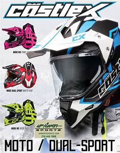 An Advertisement For A Motorcycle Helmet With Different Colors And