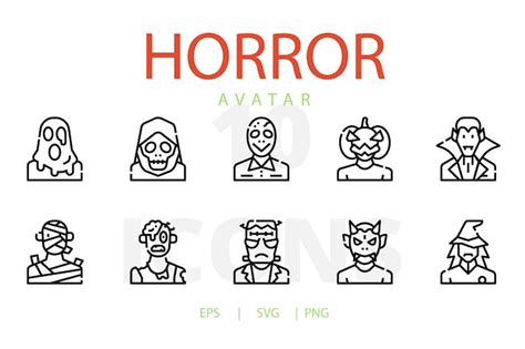 Horror Avatar By Linector On Envato Elements