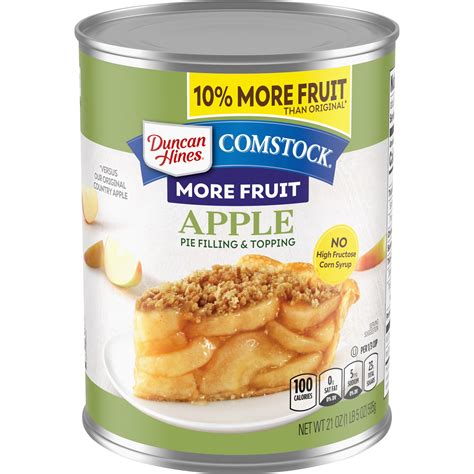 We did not find results for: Duncan Hines Comstock More Fruit Apple Pie Filling and ...