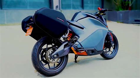 The electricity generated from an external source helps in acceleration of the motorcycle. Ultraviolette F77 Electric Motorcycle First Test Run In ...