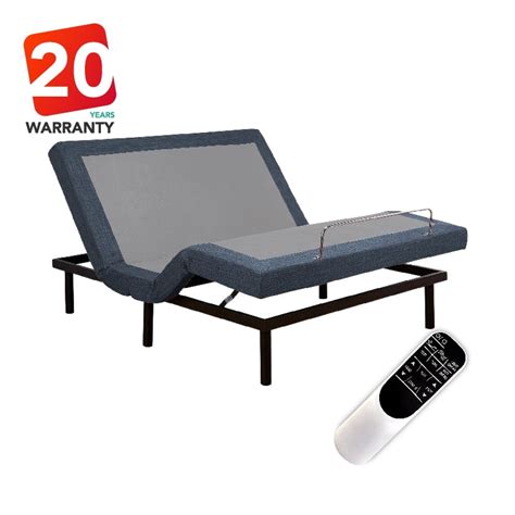 10 Inch Split King Size Electric Bed Frame Adjustable Base W Remote