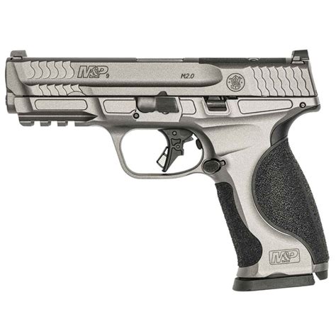 Smith And Wesson Mandp 9 M20 9mm Luger 425in Stainless Steel Pistol 17