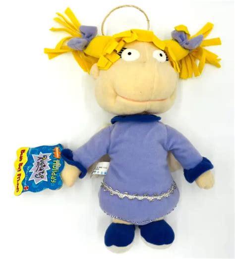 Vintage 1997 Angelica With Hang Tag Nickelodeon Rugrats Holiday Bean Bag Friends 1000 Picclick