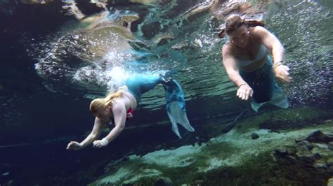 Weeki Wachee Sirens Of The Deep Mermaid Camp 2017 Mermaid Laura