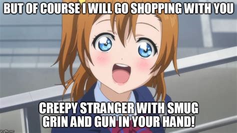 Anime Girl With Gun Meme