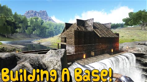 How to make a fire in ark survival xbox one. ARK: Survival Evolved Xbox One - BUILDING A BASE!  4  - YouTube