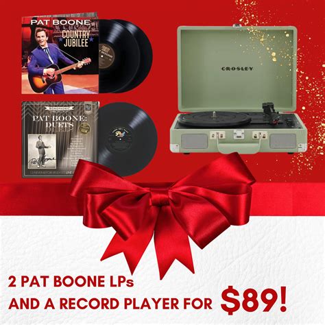 Sold Out 2 Pat Boone Lps And A Record Player Gold Label Artistsgold