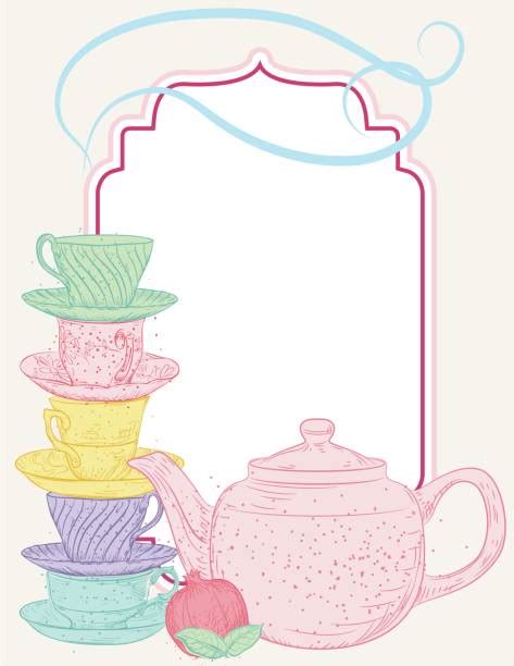 Best Tea Party Illustrations Royalty Free Vector Graphics And Clip Art