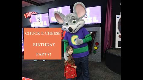 Chuck E Cheese Birthday Party Vlog25 Youtube