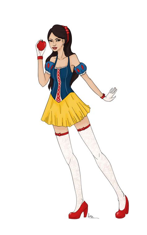 Commission Sexy Snow White By Anirbrokenear On Deviantart