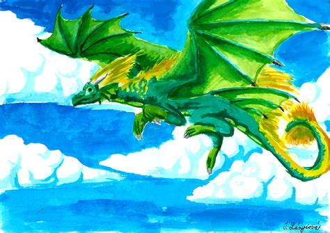 Watercolor Dragon By Nightfury1020 On Deviantart