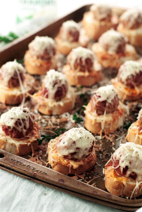 Cheese appetizers best appetizers appetizer recipes wedding appetizers bridal shower appetizers individual appetizers heavy appetizers wedding snacks light appetizers. Meatball Crostini All we need is food ♡ | Appetizers for a ...