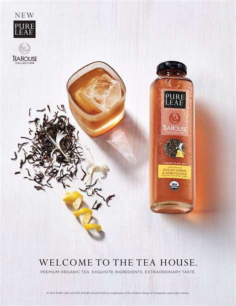 Pure Leaf® Iced Tea Expands Portfolio With Super Premium Organic Line Pure Leaf Tea House