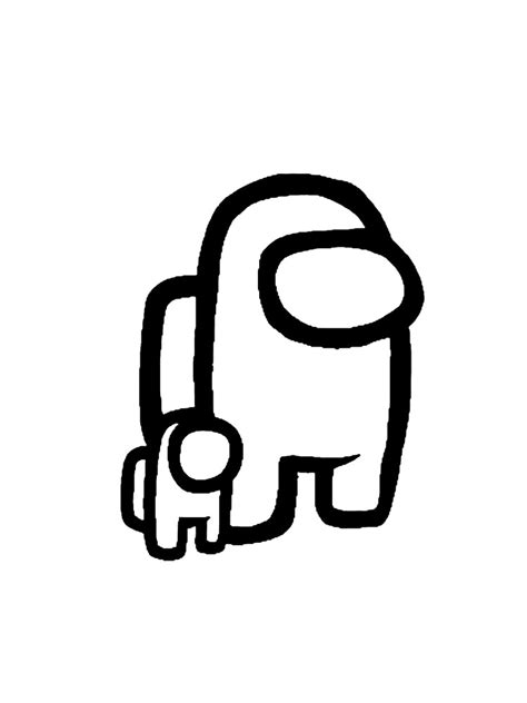 Among us mission coloring page to print. Among Us coloring pages. Download and print Among Us ...