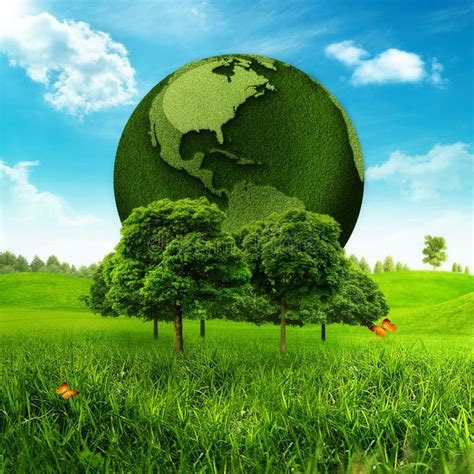 Green Earth Stock Image Image Of Earth Field Background 29576149