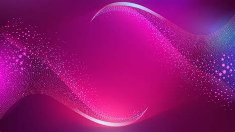 Pink Violet Gradient Glowing Particles Background Hd