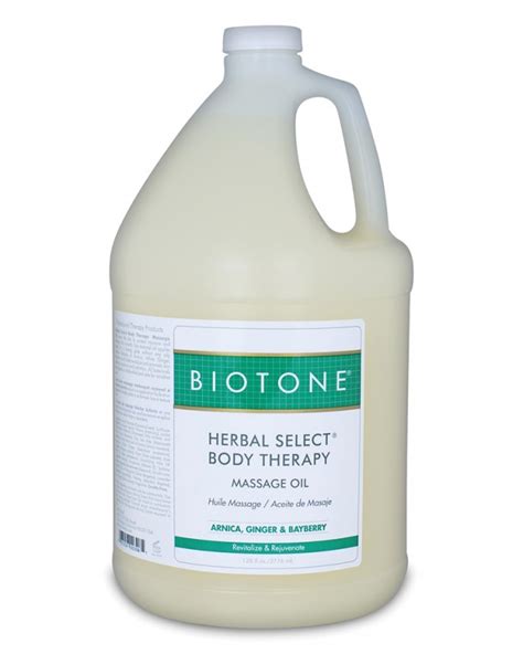 Herbal Select Body Massage Oil Massage Oils 1110 Biotone