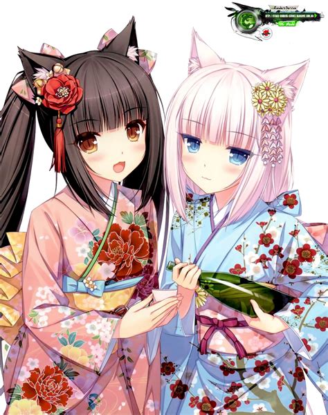 Sayorichocolatvanilla Hyper Cute Kimono Render Ors Anime Renders