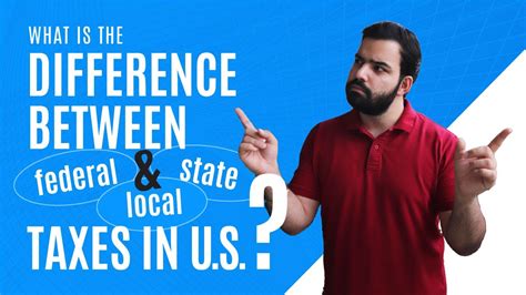 What Is The Difference Between Federal State And Local Taxes In The U