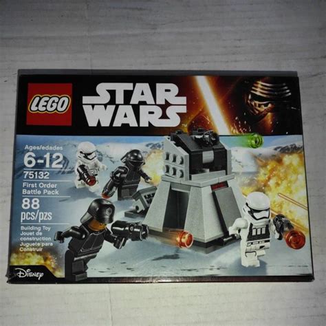 Lego Star Wars First Order Battle Pack 75132 Trooper Pack Shopee
