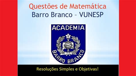 Barro Branco Provas Anteriores