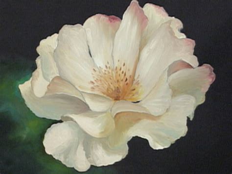 The Beauty Of Oil Painting Flower Painting Oil Painting Flowers