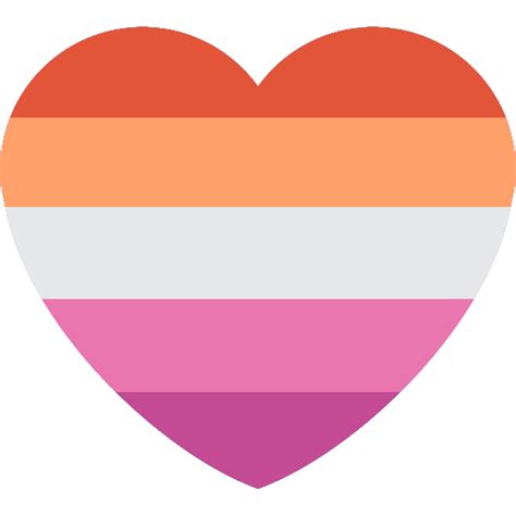 Kappapride Png Heart Lesbian Pride Heart Emoji Discord My Xxx Hot Girl