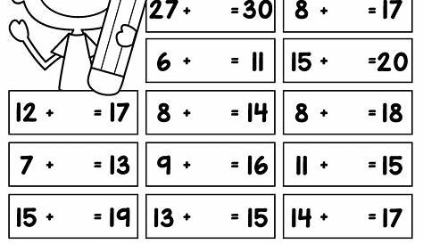 20 Missing Numbers Addition Worksheets | Worksheet From Home