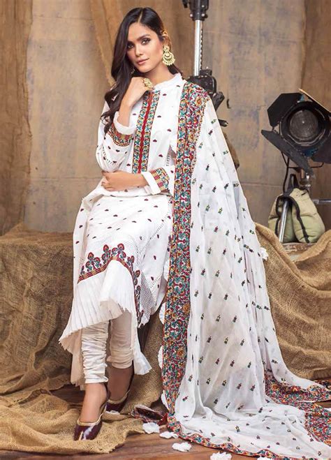 Gul Ahmed Embroidered Lawn Suits Unstitched 3 Piece Ga21s Pm 398