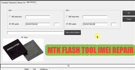 Maybe you would like to learn more about one of these? Mobileteam1: Mtk flash tool imei repair