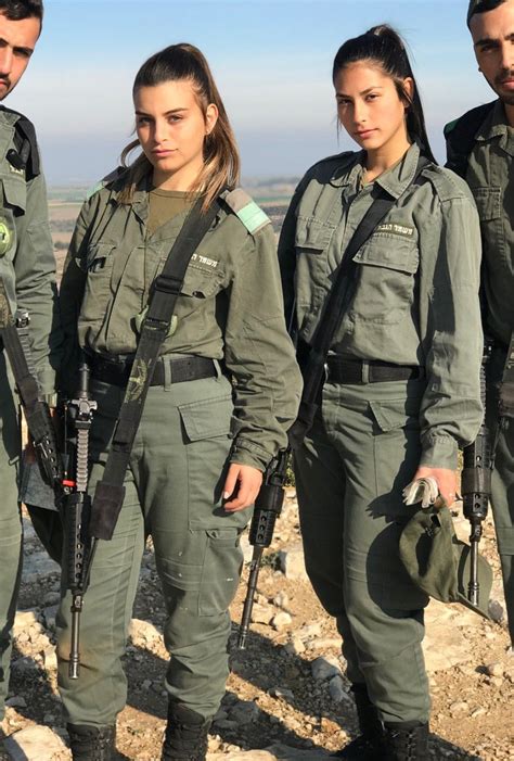 Idf Israel Defense Forces Women Female Soldier Military Women Army Girl