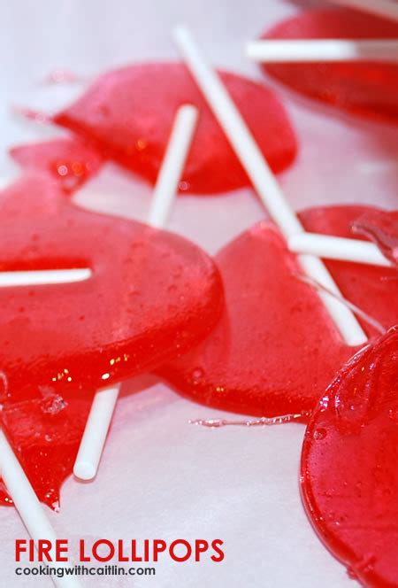 Homemade Cinnamon Spice Lollipops Make A Great Little Treat At The End