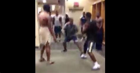 Georgia Tech Player Kos Teammate For Second Time During Another Locker Room Fight Video