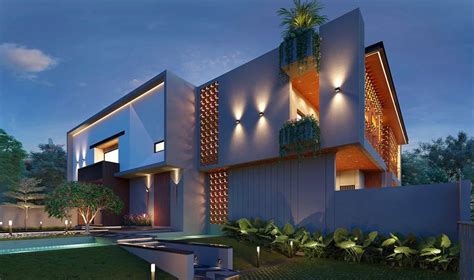 Ultra Modern House Elevation Best Exterior Design Architectural Plan