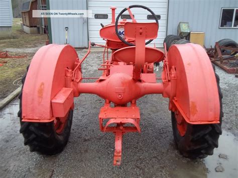 1936 Wc Allis Chalmers Tractor Sharp