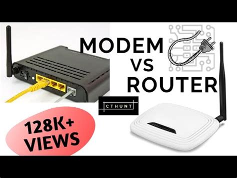 Difference between a modem and a router. MODEM vs ROUTER !! What's the difference between them ...