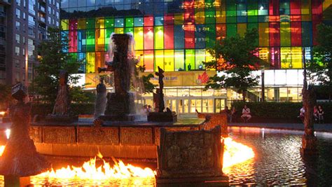 It is named for the large statue of fire lord ozai in its center. The World's 8 Most Innovative Fountains - Paste