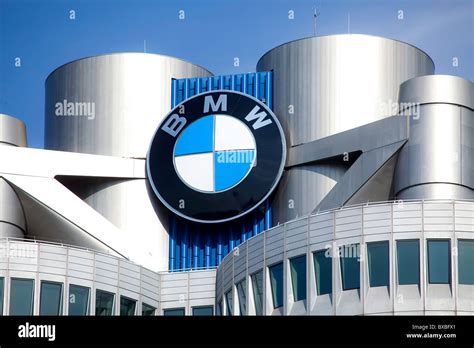 Headquarters Of Bmw Ag Munich Bavaria Germany Europe Stock Photo
